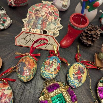 Vintage Christmas Decorations Ornaments