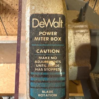 Vintage DeWalt 10” Power Miter Box