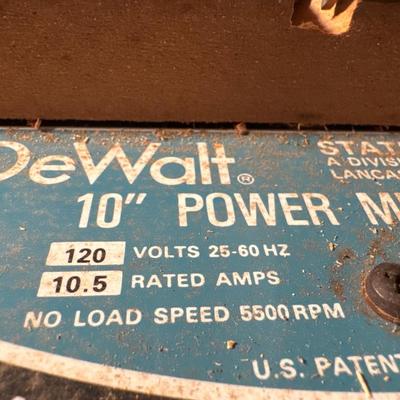 Vintage DeWalt 10” Power Miter Box