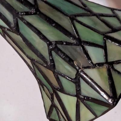 18" Tiffany Style Stained Glass Lamp