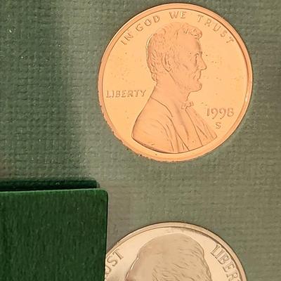 1994 95 96 97 98 United States Coins Proof Sets 5 Years