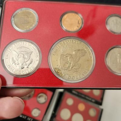 8 United States Coins Proof Sets 1974 1976 77 78 79 80 81 82