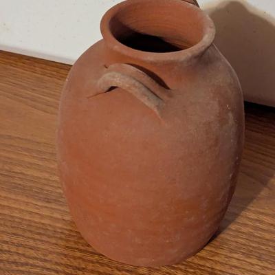 Vintage 7" Tall Terracotta Southwestern Urn