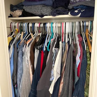 Closet of 2XL and 3XL clothes!