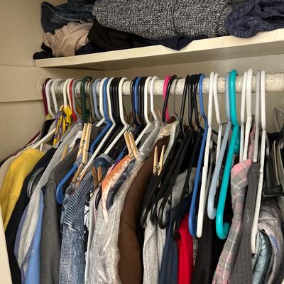 Closet of 2XL and 3XL clothes!