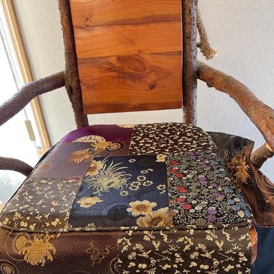 2 unique rustic chairs!!