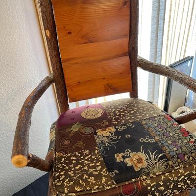 2 unique rustic chairs!!