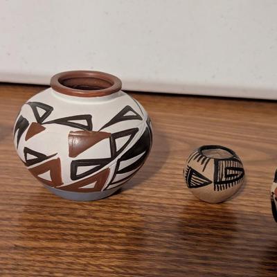 Variety Of Southwestern Pottery Pieces A Couple Signed