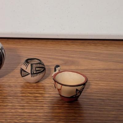 Variety Of Southwestern Pottery Pieces A Couple Signed