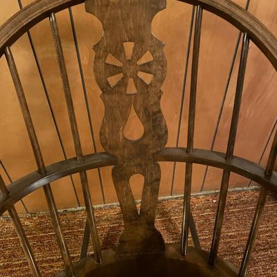 Unique back rocking chair