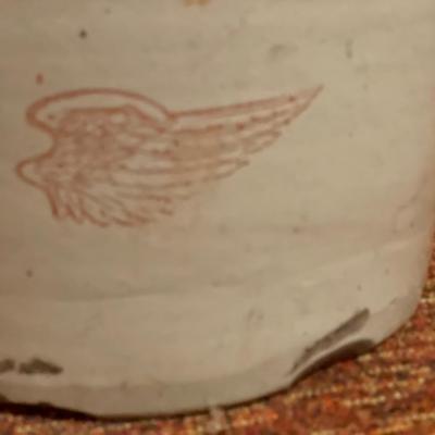 Red Wing 6 gal butter churn with stick