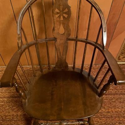 Vintage unique back chair