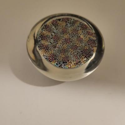 KOSTA BODA CANDLE HOLDER? AND GLASS PAPERWEIGHT