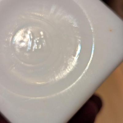 Hazel Atlas Glass White Shakers