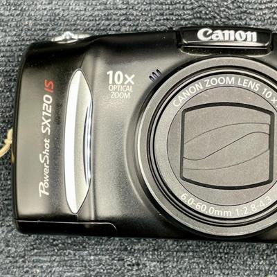 Canon Digital Camera PowerShot SX120 with 3 Memory Discs