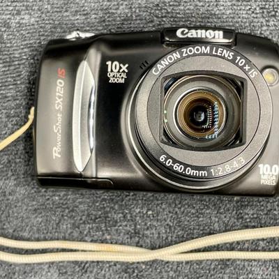 Canon Digital Camera PowerShot SX120 with 3 Memory Discs
