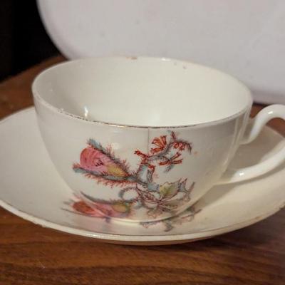 Vintage China Arthur Wood & Son England Tea Pot Mini Green Oriental Hand Painted Dragonware Tea Pot