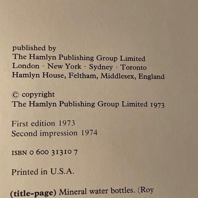 Bottle collecting book