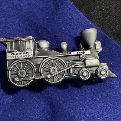 Vintage Train Bank.