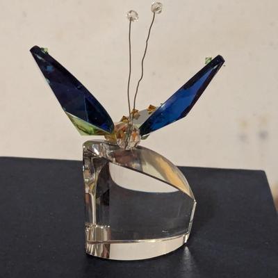 Glass Butterfly With Box