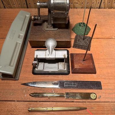 Vintage office supplies