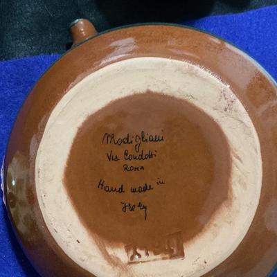 Modigliani Italian Pottery. 1940’s