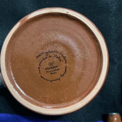 Modigliani Italian Pottery. 1940’s
