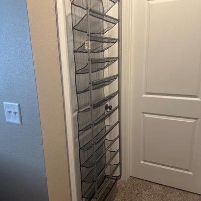 Over the door shoe rack