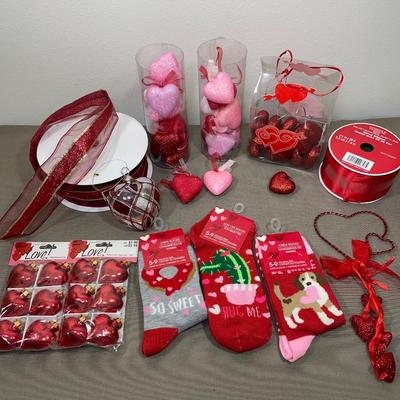 Valentine’s Day Supplies and Socks