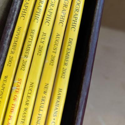1998 - 2002 National Geographic Magazines
