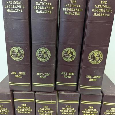 1998 - 2002 National Geographic Magazines