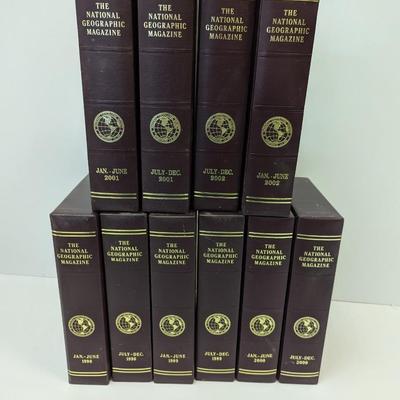 1998 - 2002 National Geographic Magazines