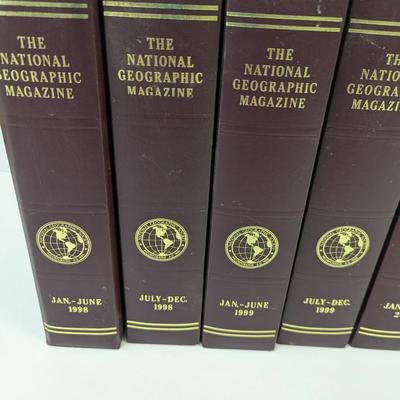 1998 - 2002 National Geographic Magazines