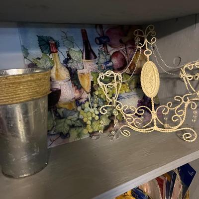 Paper doilies, a Bear From The Past, 2 glass cutting boards and more!