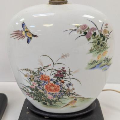 Vintage Chinese Porcelain Table Lamps