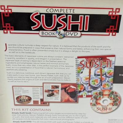 Complete SUSHI Book & DVD Prepare Delicious Sushi Dishes