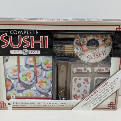 Complete SUSHI Book & DVD Prepare Delicious Sushi Dishes
