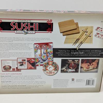 Complete SUSHI Book & DVD Prepare Delicious Sushi Dishes