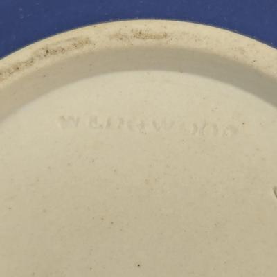 Antique Dark Blue Wedgwood Jasperware Tea Pot Cup & Saucer
