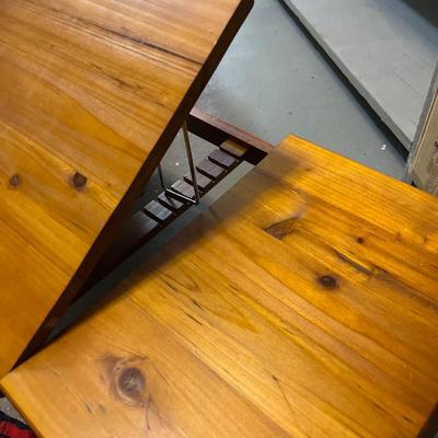 Bed table and suitcase belt