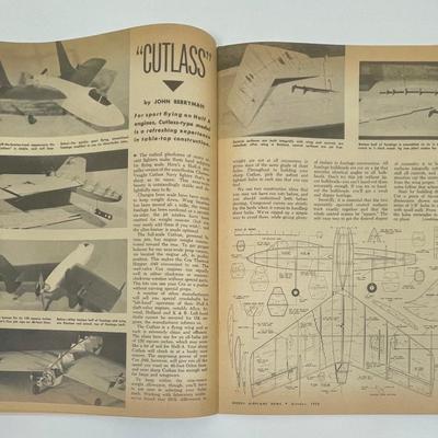 Vintage Model Airplane News Magazine Lot: 1956-58