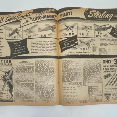 Vintage Model Airplane News Magazine Lot: 1956-58