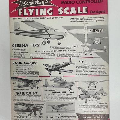 Vintage Model Airplane News Magazine Lot: 1956-58