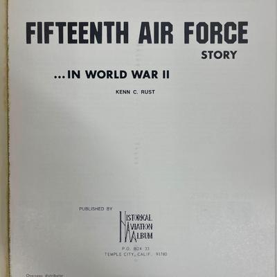US Air Force Vintage Books: 15th Air Force