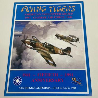 Vintage WWII Flying Tigers AVG Books with Signatures
