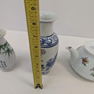 Vintage Vases & Bareuther Waldsassen Teapot
