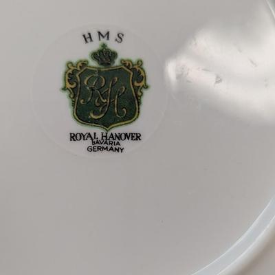 HMS Royal Hanover Bavaria Germany Fruit Plates