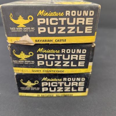 6" Diameter TUCO Round Miniature Puzzles