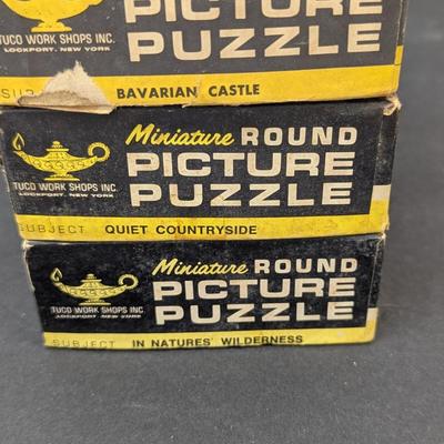 6" Diameter TUCO Round Miniature Puzzles