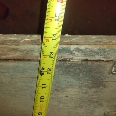 Vintage Rustic Wooden Table/Bench- Approx 46 1/2" Long
